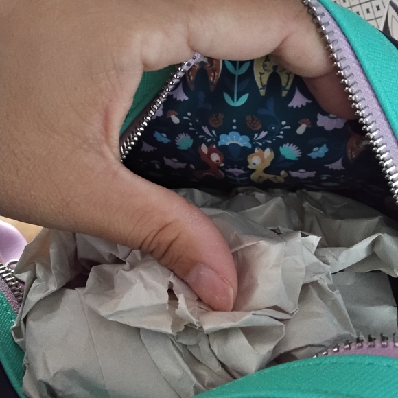 NWT LOUNGEFLY DISNEY BAMBI FOLK MINI BACKPACK - Picture 5 of 5